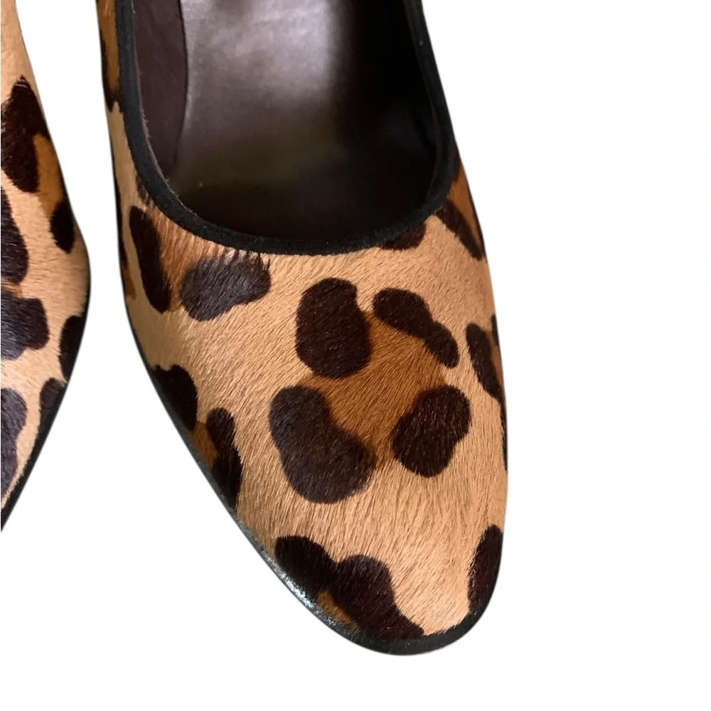 Stuart Weitzman print platform skirts
